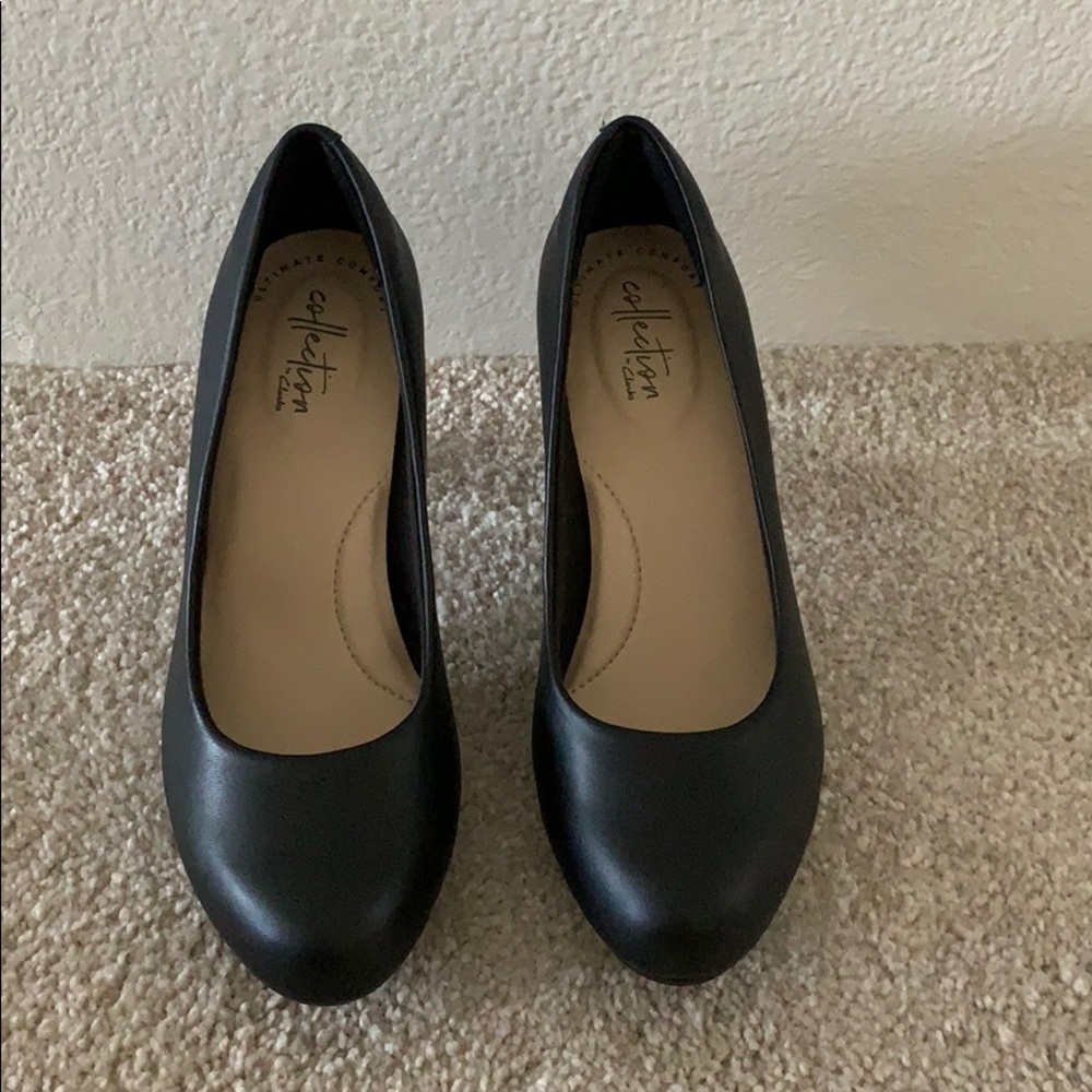 Clark’s comfort high heel